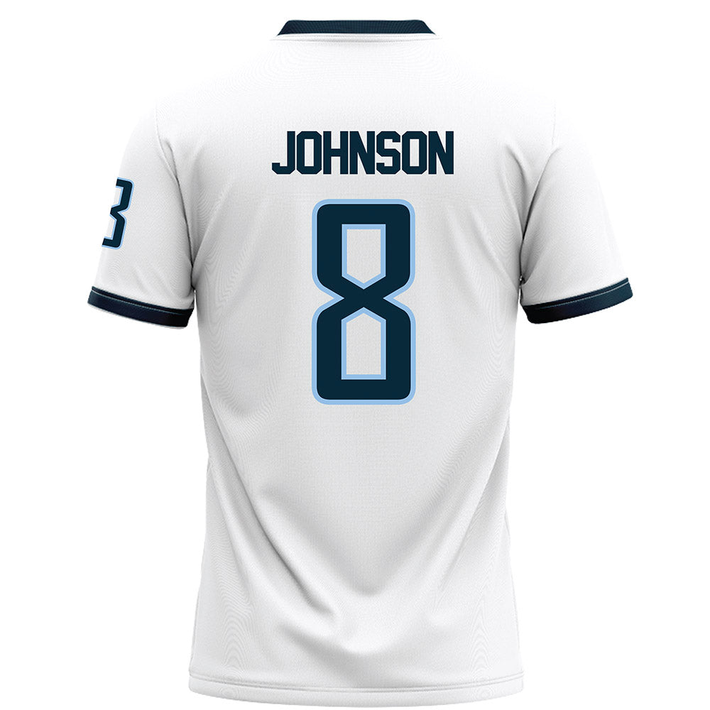 Old Dominion - NCAA Football : Gregory Johnson - White Football Jersey-1