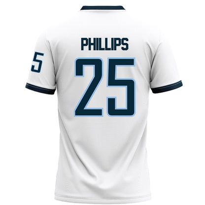 Old Dominion - NCAA Football : Will Phillips - White Football Jersey-1