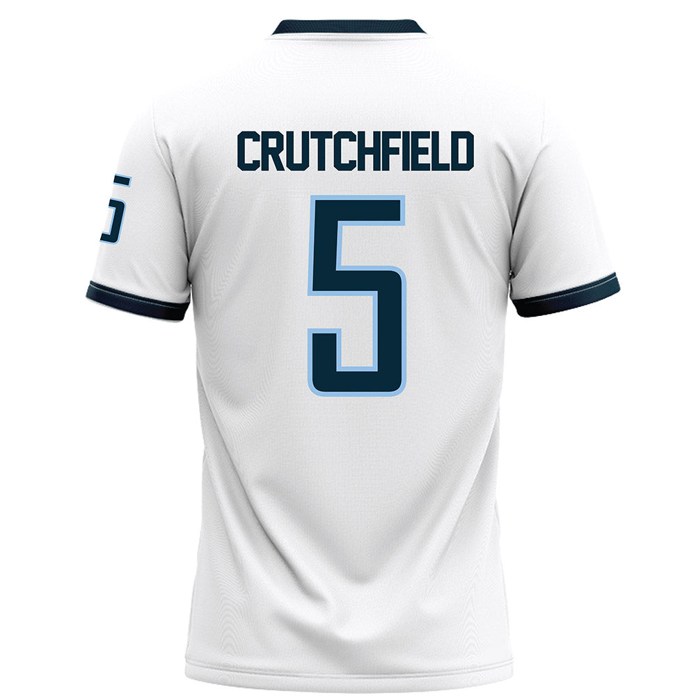 Old Dominion - NCAA Football : brandon crutchfield - White Football Jersey-1