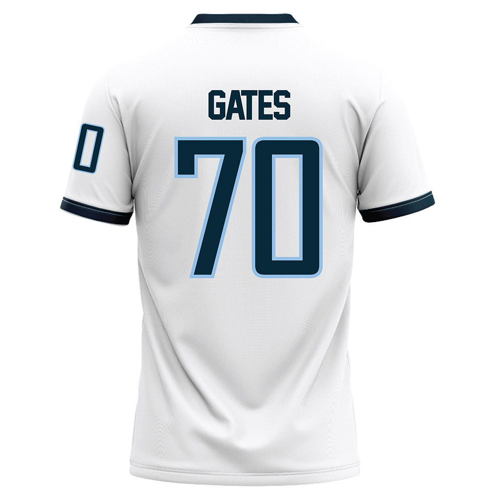 Old Dominion - NCAA Football : Khi']Len Gates - White Football Jersey-1