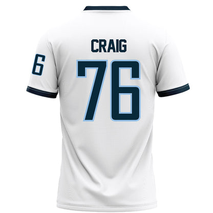 Old Dominion - NCAA Football : Carmarion Craig - White Football Jersey-1