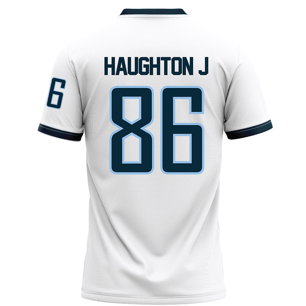 Old Dominion - NCAA Football : Leon Haughton J - White Football Jersey-1