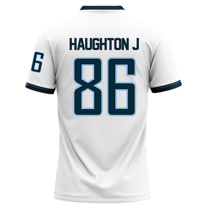 Old Dominion - NCAA Football : Leon Haughton J - White Football Jersey-1