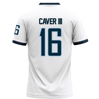 Old Dominion - NCAA Football : James Caver III - White Football Jersey-1