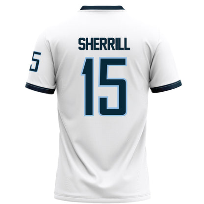 Old Dominion - NCAA Football : Jehahj Sherrill - White Football Jersey-1