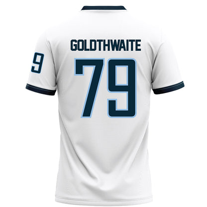 Old Dominion - NCAA Football : Raykwon Goldthwaite - White Football Jersey-1