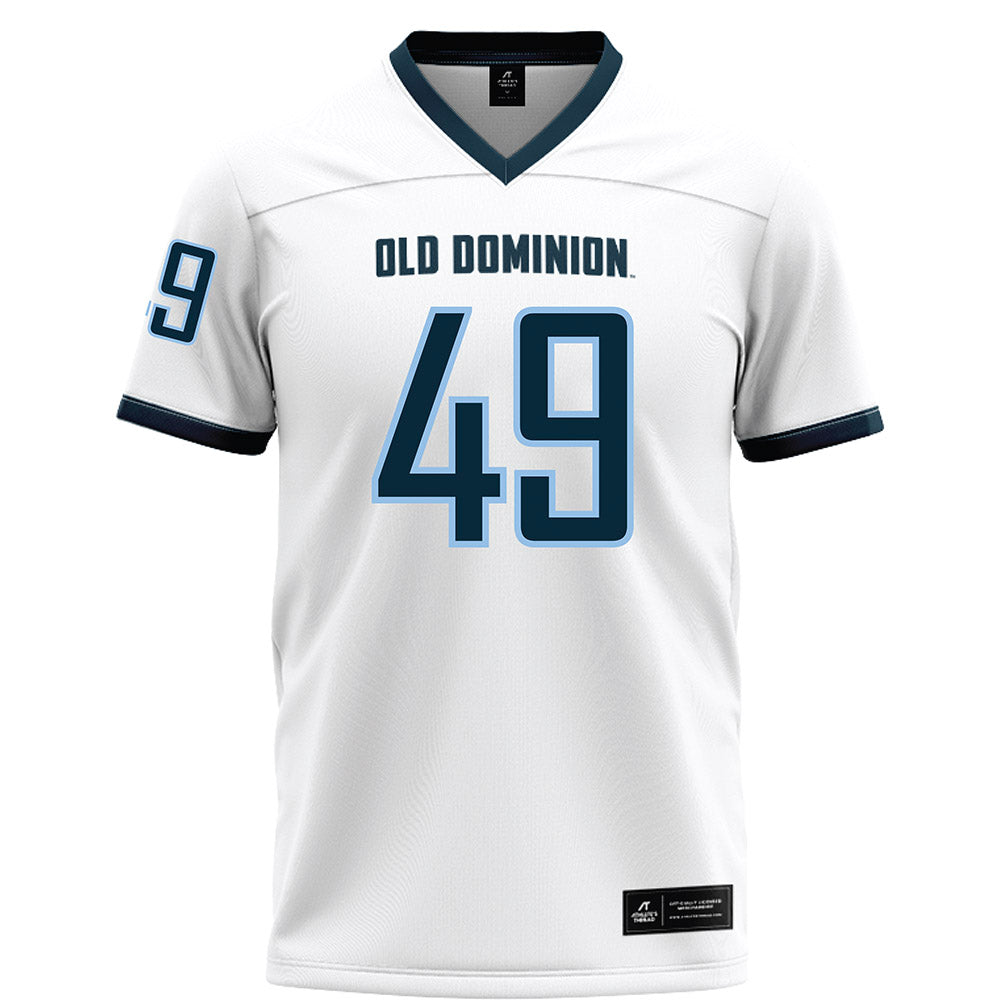 Old Dominion - NCAA Football : Brayden Zirkle - White Football Jersey-0
