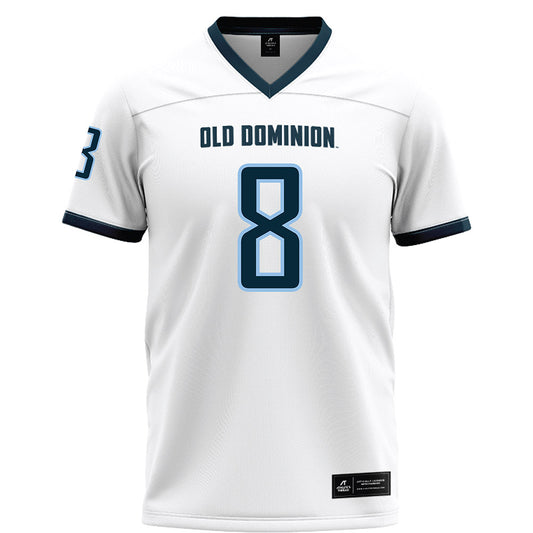 Old Dominion - NCAA Football : Joshua Rodriguez - White Football Jersey-0