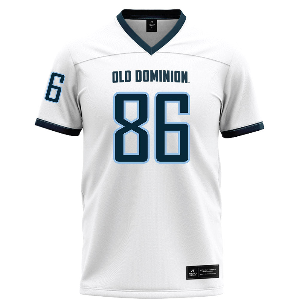Old Dominion - NCAA Football : Leon Haughton J - White Football Jersey-0