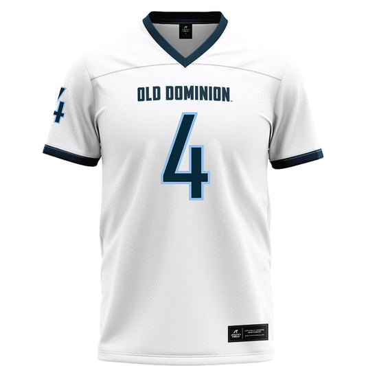 Old Dominion - NCAA Football : Ryan Huff - White Football Jersey-0