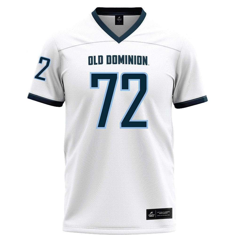 Old Dominion - NCAA Football : Kendrick Hall - White Football Jersey-0