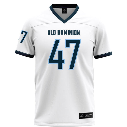 Old Dominion - NCAA Football : Ashten Dunman - White Football Jersey-0
