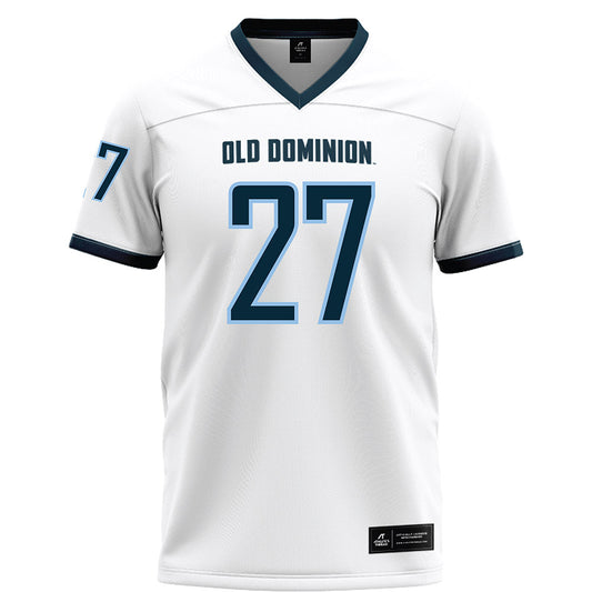 Old Dominion - NCAA Football : Kingston Gregory - White Football Jersey-0