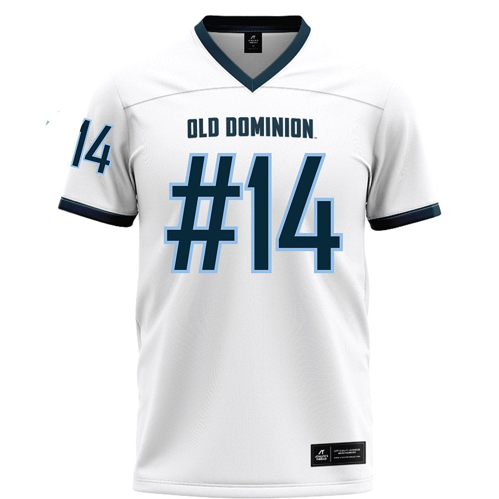 Old Dominion - NCAA Football : Daniel Pickens - White Football Jersey-0