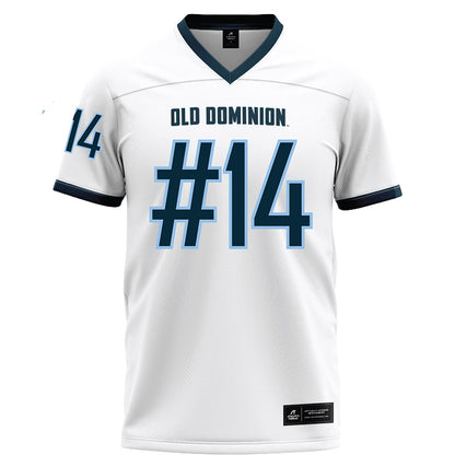 Old Dominion - NCAA Football : Daniel Pickens - White Football Jersey-0