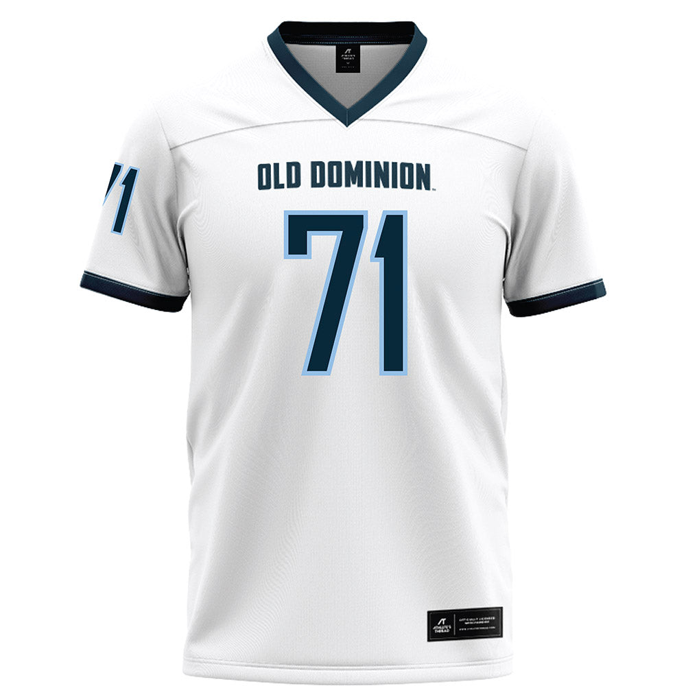 Old Dominion - NCAA Football : Jack Sheehan - White Football Jersey-0