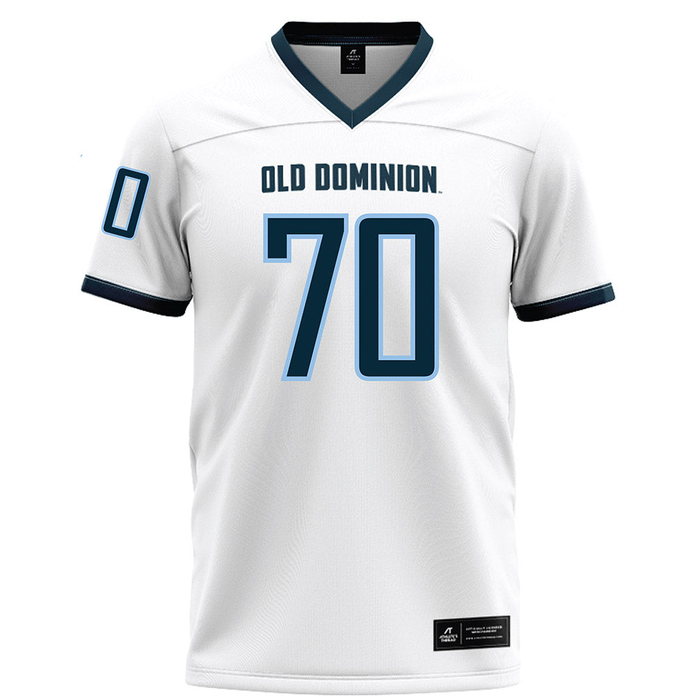 Old Dominion - NCAA Football : Khi']Len Gates - White Football Jersey-0