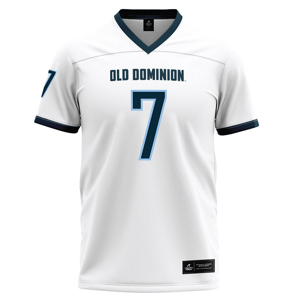 Old Dominion - NCAA Football : Kendall Harris - White Football Jersey-0