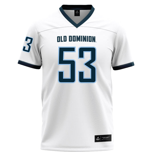 Old Dominion - NCAA Football : Idrissa Kamara - White Football Jersey-0