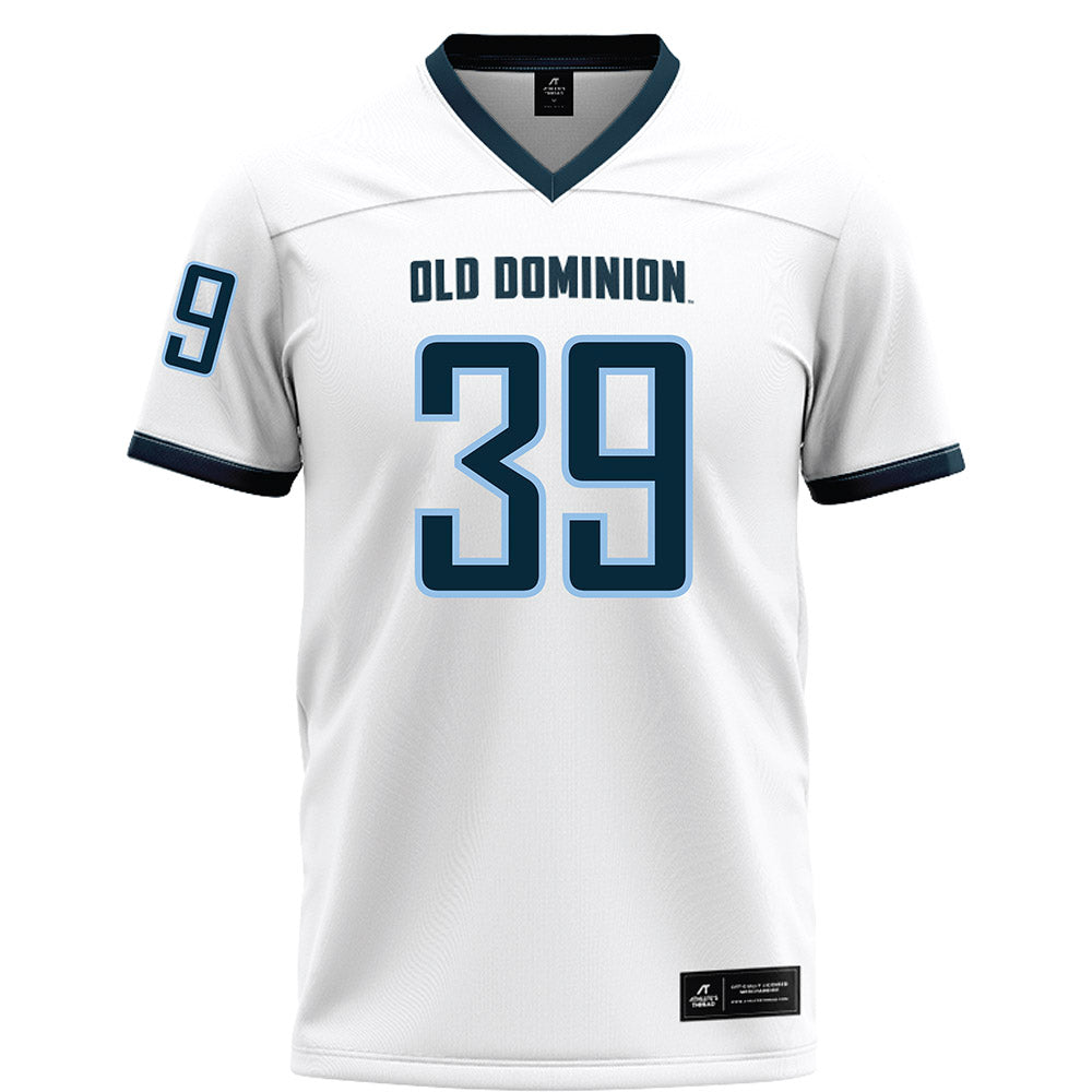 Old Dominion - NCAA Football : Martrez Chavious-Fenner - White Football Jersey-0