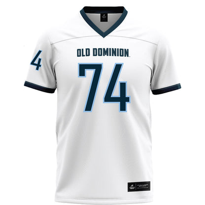 Old Dominion - NCAA Football : Carson Bradley - White Football Jersey-0