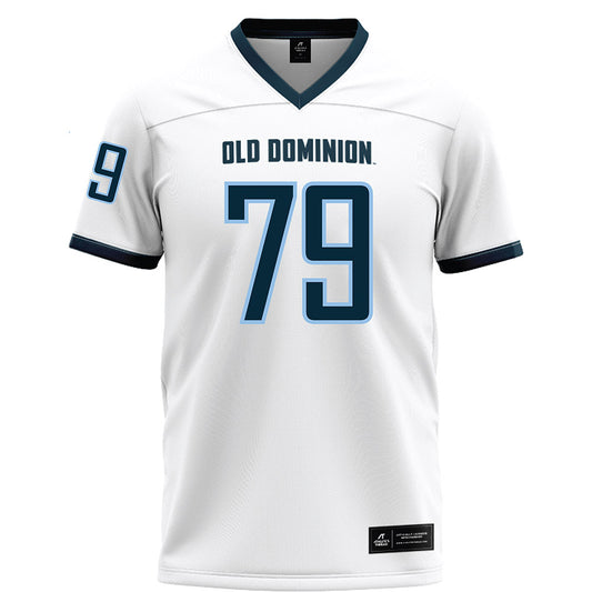Old Dominion - NCAA Football : Raykwon Goldthwaite - White Football Jersey-0