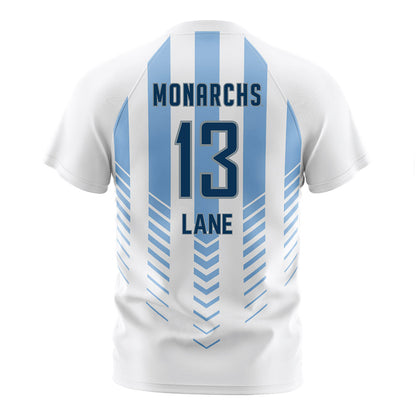 Old Dominion - NCAA Men's Soccer : Jake Lane - White Soccer Jersey-1