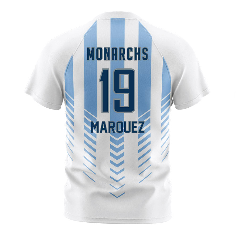 Old Dominion - NCAA Men's Soccer : Jaykob Marquez - White Soccer Jersey-1