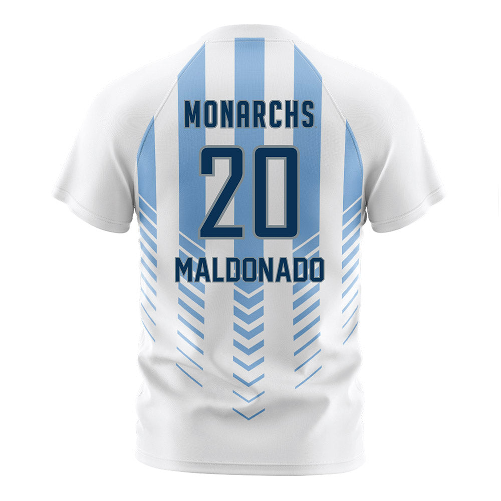 Old Dominion - NCAA Men's Soccer : Alessandro Maldonado - White Soccer Jersey-1