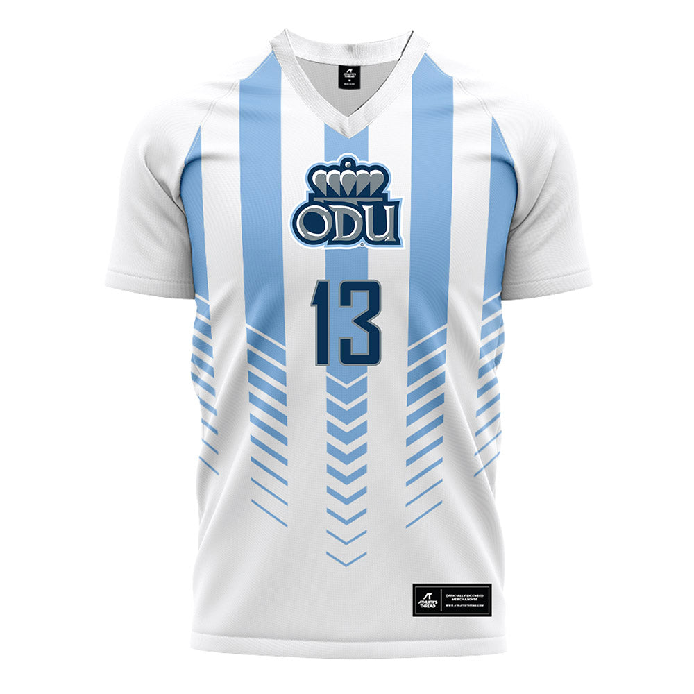 Old Dominion - NCAA Men's Soccer : Jake Lane - White Soccer Jersey-0