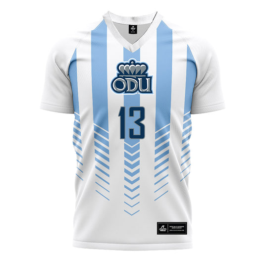 Old Dominion - NCAA Men's Soccer : Jake Lane - White Soccer Jersey-0