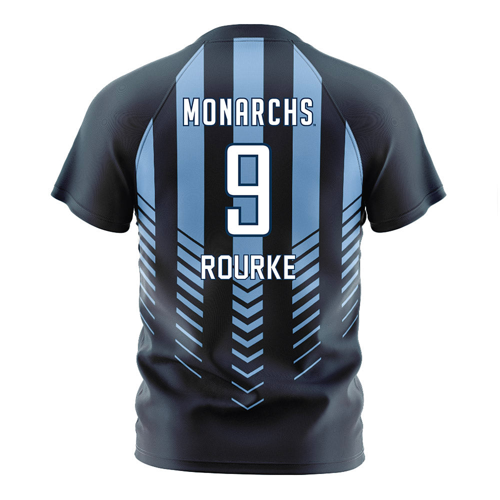 Old Dominion - NCAA Men's Soccer : Lewis Rourke - Navy Soccer Jersey-1