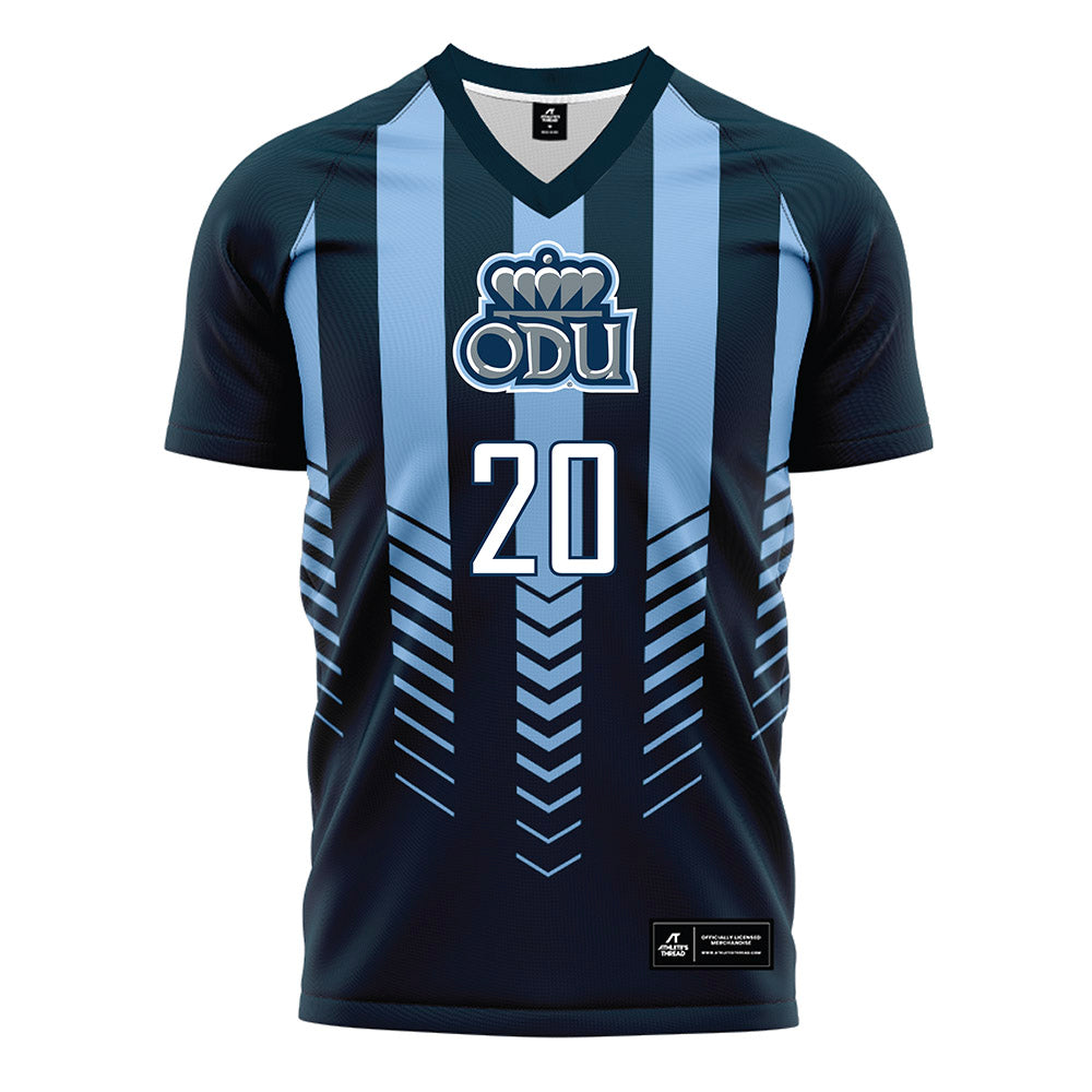 Old Dominion - NCAA Men's Soccer : Alessandro Maldonado - Navy Soccer Jersey-0