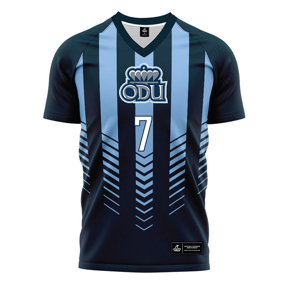 Old Dominion - NCAA Men's Soccer : Alessandro Maldonado - Navy Soccer Jersey-0