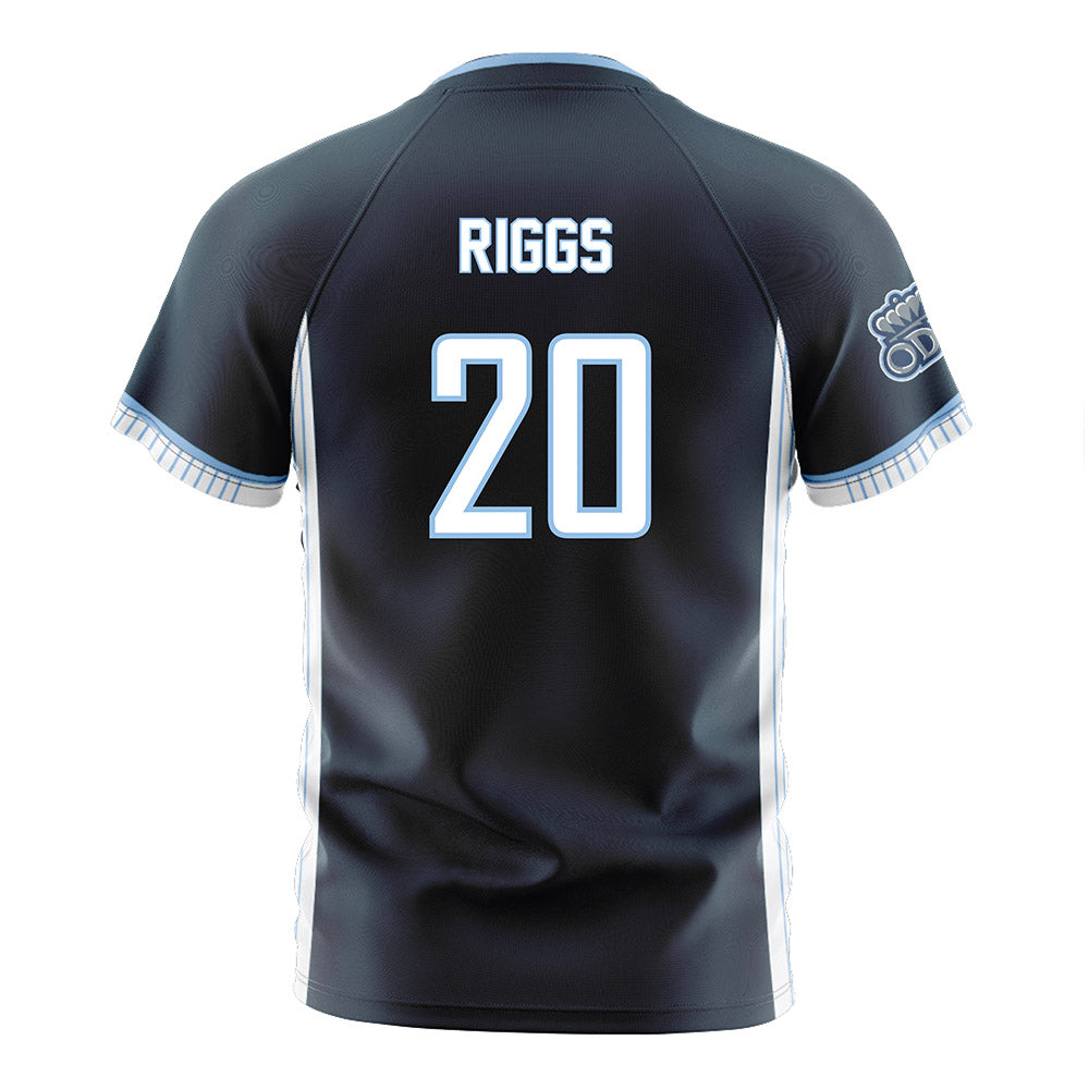 Old Dominion - NCAA Women's Soccer : Cecilia Riggs - Navy Soccer Jersey-1