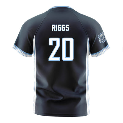 Old Dominion - NCAA Women's Soccer : Cecilia Riggs - Navy Soccer Jersey-1