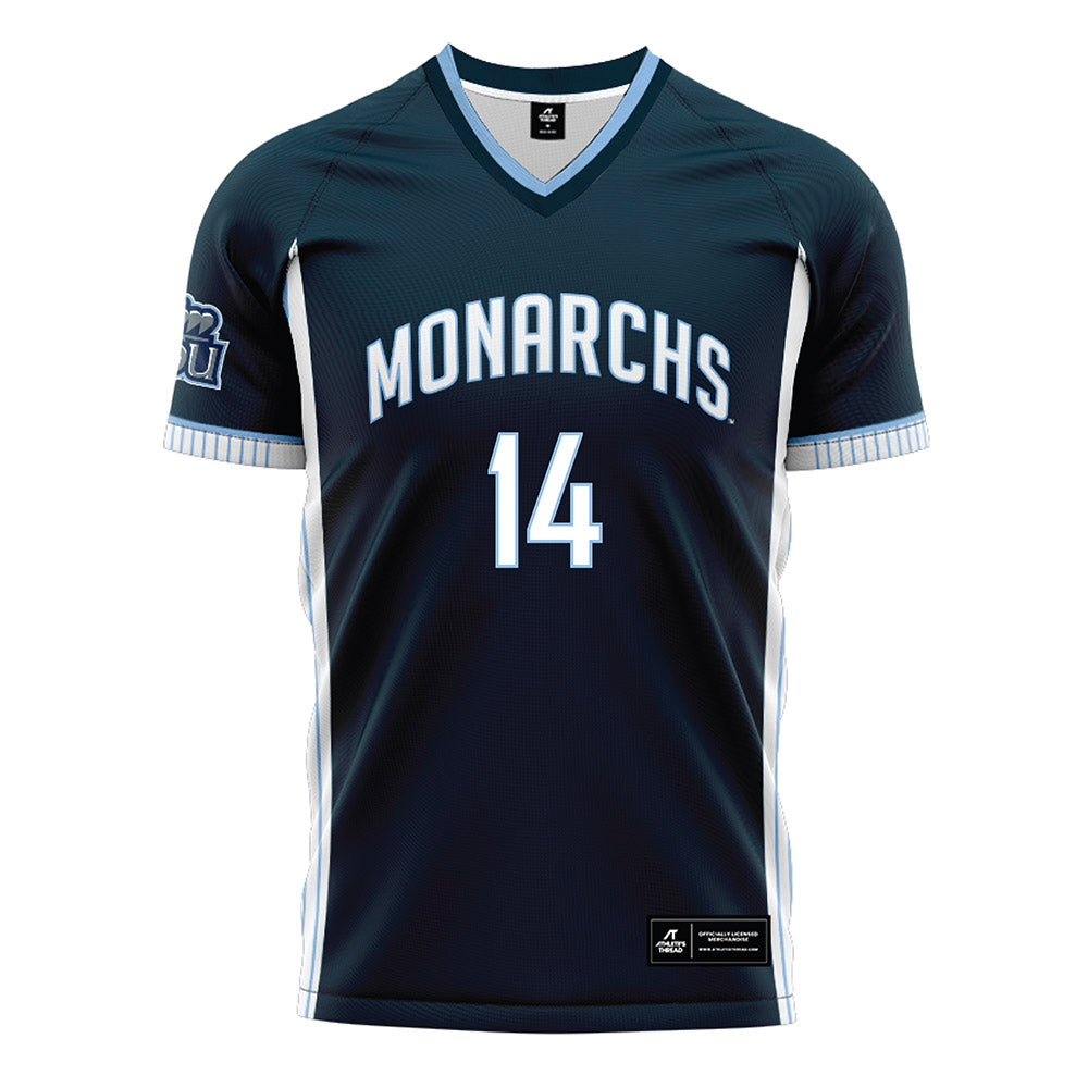 Old Dominion - NCAA Women's Soccer : Ashlynn Kulha - Navy Soccer Jersey-0