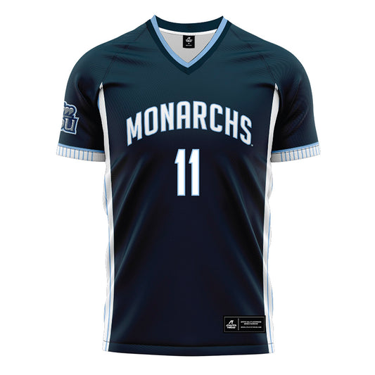 Old Dominion - NCAA Women's Soccer : Brooke Edwards - Navy Soccer Jersey-0