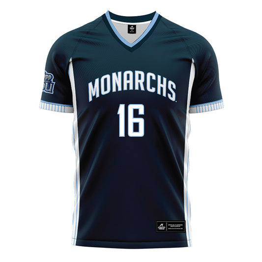 Old Dominion - NCAA Women's Soccer : Laura Klebek - Navy Soccer Jersey-0