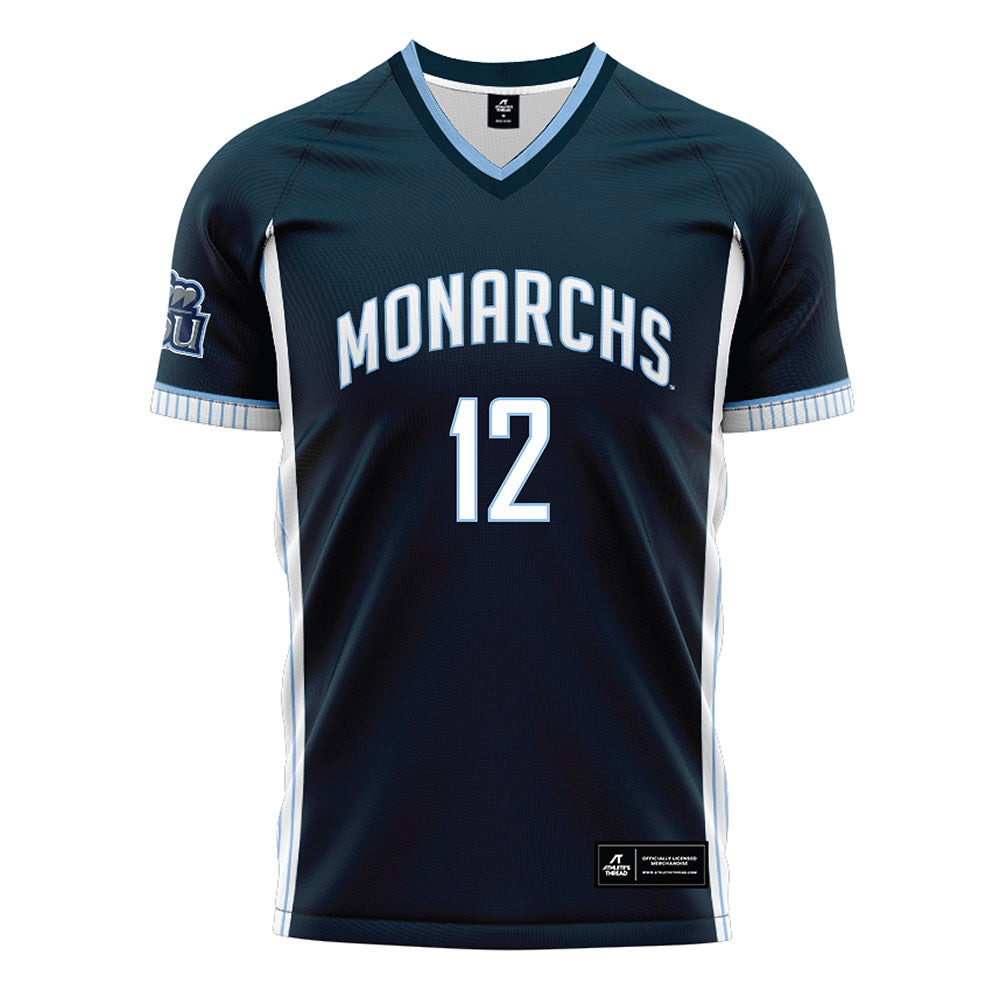 Old Dominion - NCAA Women's Soccer : Koto Davis - Navy Soccer Jersey-0