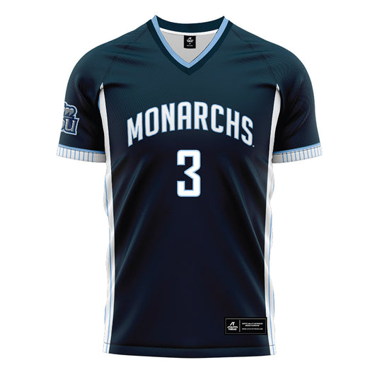 Old Dominion - NCAA Women's Soccer : Grace Hillis - Navy Soccer Jersey-0