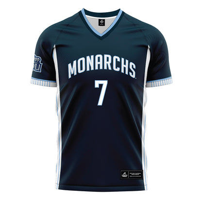 Old Dominion - NCAA Women's Soccer : Katie Lutz - Navy Soccer Jersey