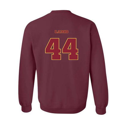 NSU - NCAA Baseball : Casey Lamb - Replica Shersey Crewneck Sweatshirt-1