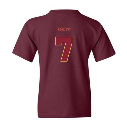 NSU - NCAA Baseball : Collin Lott - Replica Shersey Youth T-Shirt-1