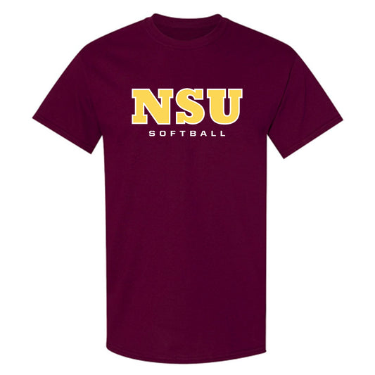 NSU - NCAA Softball : Emily Braaten - Replica Shersey T-Shirt-0