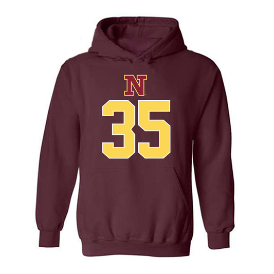 NSU - NCAA Women's Basketball : Telia Graham - Replica Shersey Hooded Sweatshirt-0
