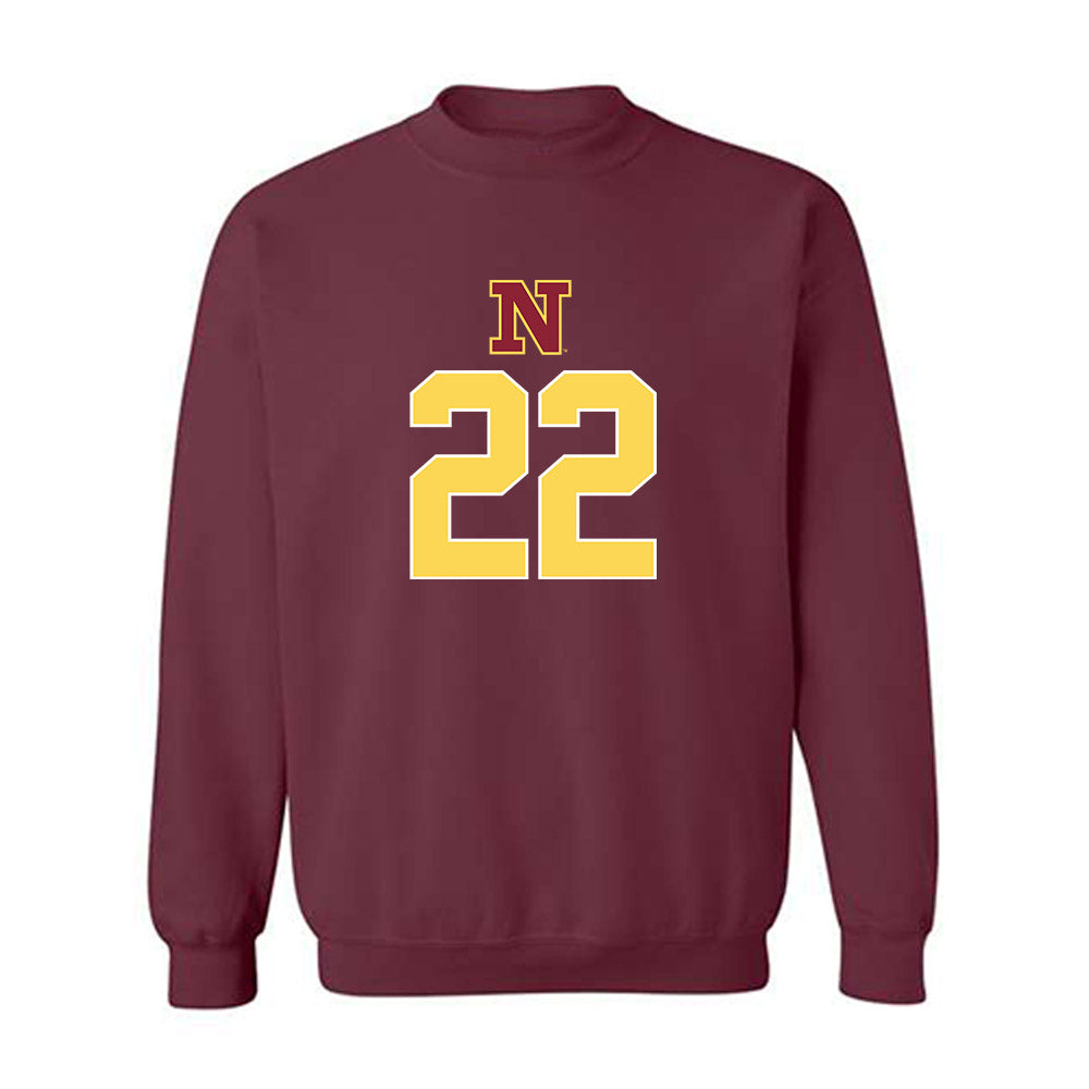 NSU - NCAA Women's Basketball : Ava Hanson - Replica Shersey Crewneck Sweatshirt-0