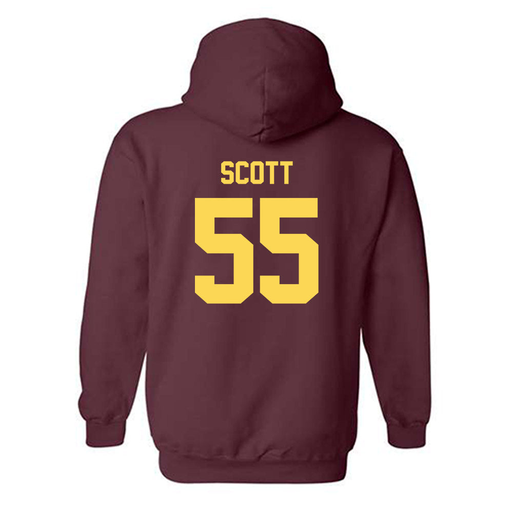 NSU - NCAA Football : max scott - Replica Shersey Hooded Sweatshirt-1