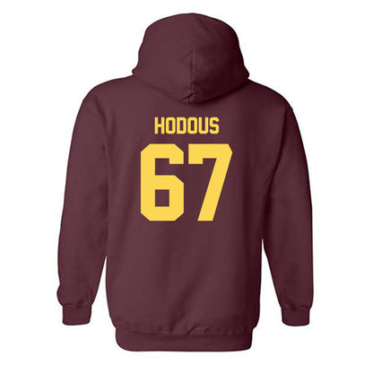NSU - NCAA Football : Hudson Hodous - Replica Shersey Hooded Sweatshirt