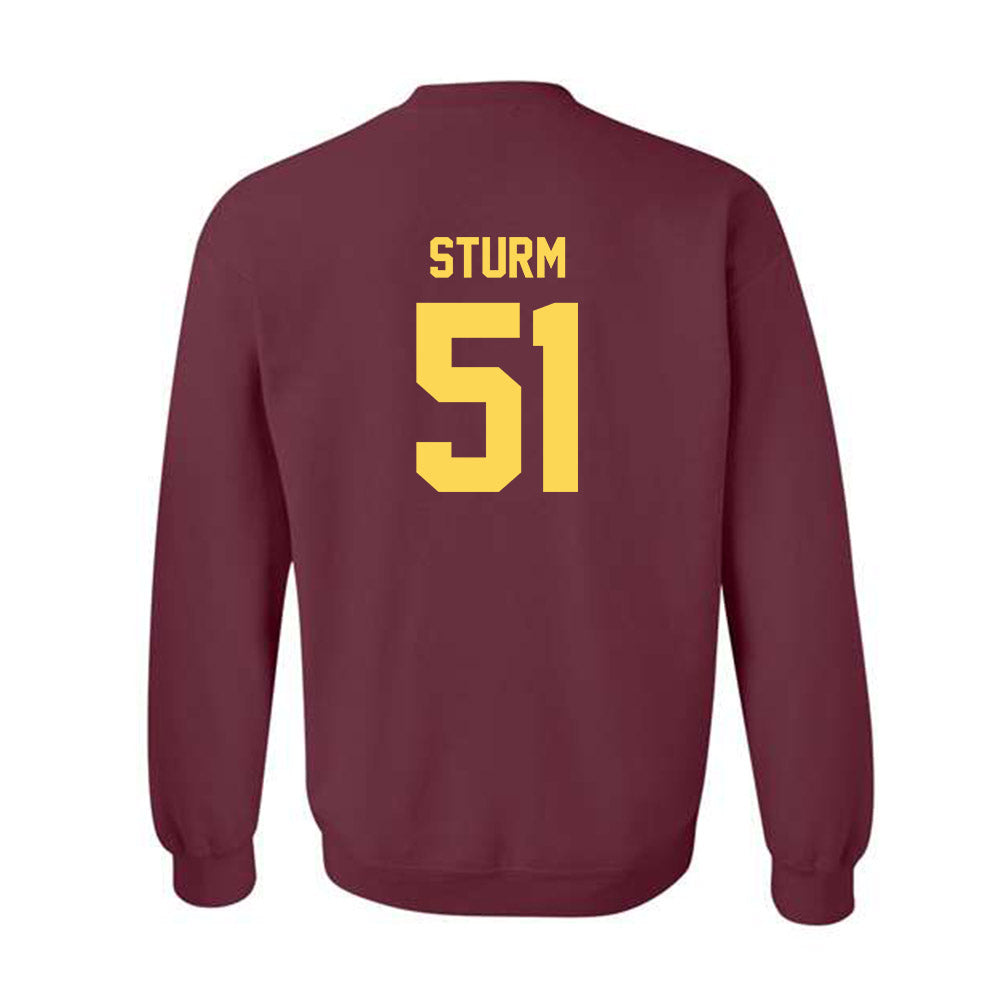 NSU - NCAA Football : Chase Sturm - Replica Shersey Crewneck Sweatshirt